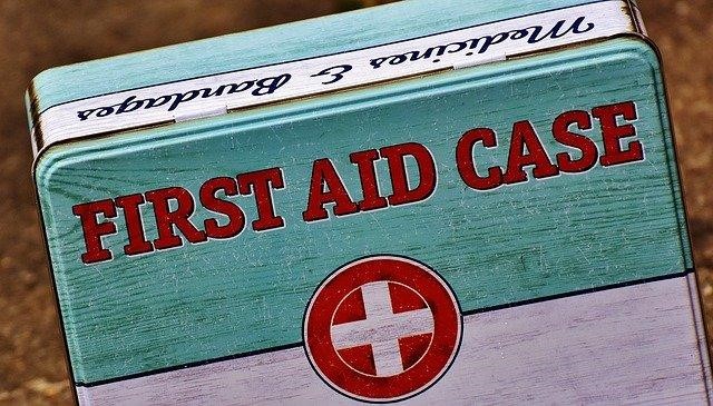 A first-aid case.