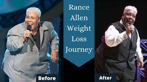 Rance Allen's before and after weight loss