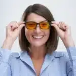 tinted glasses for light sensitivity relief