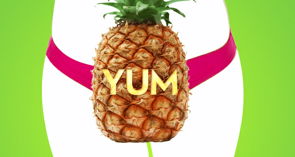 Pineapple for vagina taste good