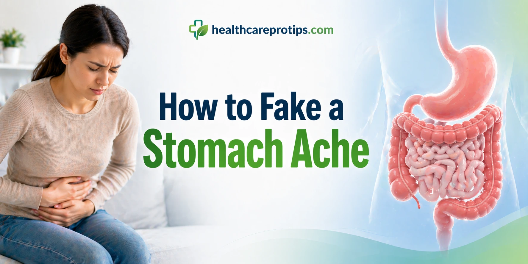 How to Fake a Stomach Ache So Convincing It Works Every Time