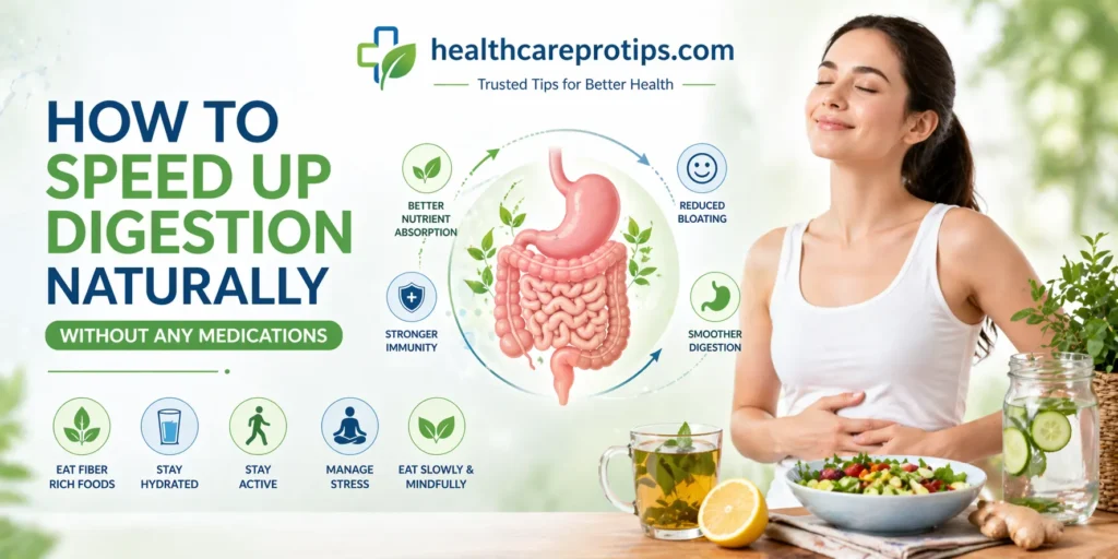 How to Speed Up Digestion Naturally Without any Medications